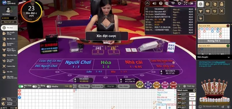 Baccarat - Trò chơi ngoại nhập với luật chơi đơn giản