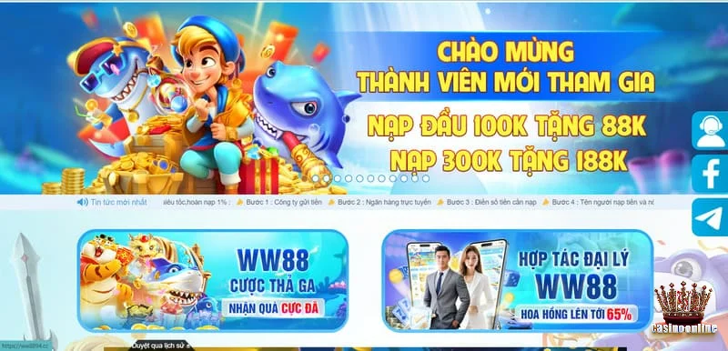 Điểm cược trực tuyến có giao diện cực sắc nét